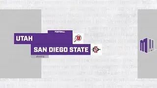 HIGHLIGHTS: Utah at San Diego State Football 9/18/21