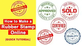 How To Create An Electronic Rubber Stamp Online 🤖♟️⭕㊗️