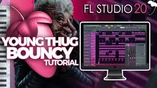 How To CREATE A BOUNCY YOUNG THUG TRAP BEAT in FL STUDIO 20 | Music Producer Tutorial