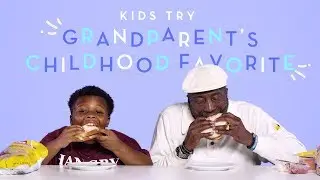 Kids Try Their Grandparent's Childhood Favorite Food | Kids Try | HiHo Kids