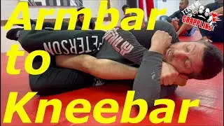 Armbar Transition to KNEEBAR!