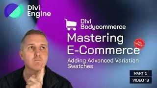 Mastering E-commerce with Divi BodyCommerce: Add Visual Variation Swatches in Divi - Video 18