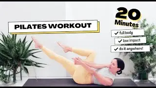 20 Minute Bodyweight Pilates Workout