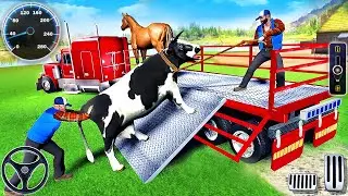 Farm Animal Transport Truck Simulator - Real Truck Transport Pet Animals Driving - Android GamePlay