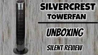 Silvercrest TowerFan/ Unboxing and silent review @EasyAndQuickRecipes