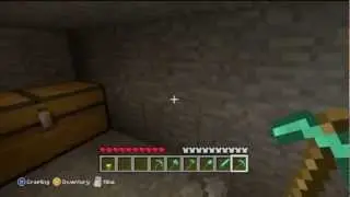 Minecraft - Xbox 360: Tutorial Easter Egg - Hidden Diamond Tools and Armor Chest