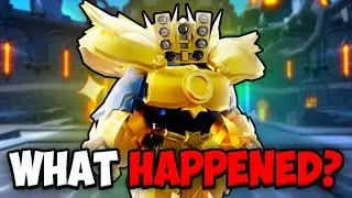 What Happened To The Golden Titan Speakerman.. (Toilet Tower Defense)