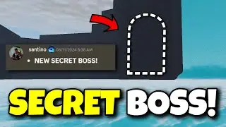 The NEW SECRET BOSS UPDATE In Strongest Battlegrounds...