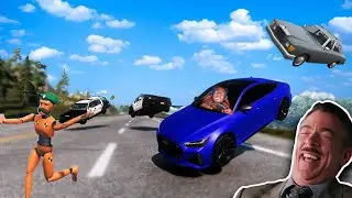 Audi Rs 7 Funny Moments 🤣 [BeamNG.Drive]