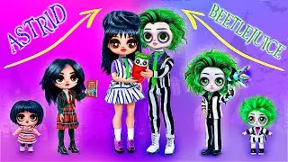 Gia Đình Beetlejuice 2: Hành Trình Lớn Lên của Astrid! 32 Mẹo DIYs LOL OMG