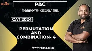 Permutations Combinations 4 | CAT Exam Preparation 2024 | Quantitative Aptitude