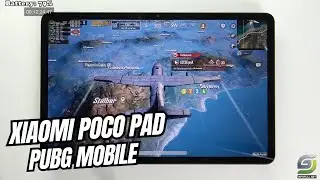 Xiaomi Poco Pad test game PUBG Mobile | Snapdragon 7s Gen 2