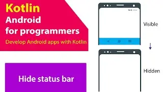 Hide Notification bar in Andoid Kotlin at { Android studio }