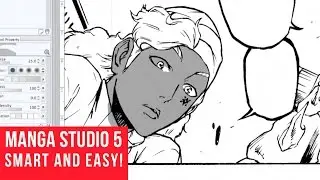 How To Use Manga Studio 5 To Tone (Smart and Easy)