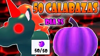 COMO CONSEGUIR LAS 50 CALABAZAS MORADAS DE ADOPT ME ROBLOX