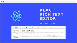 React Rich Text Editor