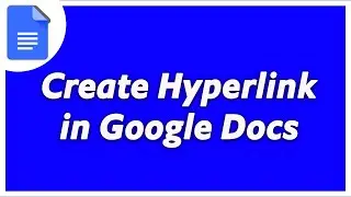 How To Create A Hyperlink In Google Docs