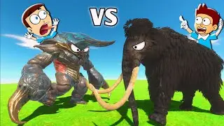 Aliens Team vs Mammals Team : Animal Revolt Battle Simulator | Shiva and Kanzo Gameplay