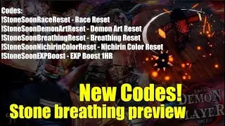 🔴New Codes - Stone breathing preview 💥- Turning demon 💀 | Demon slayer rpg 2