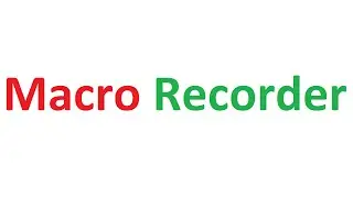 Macro Recorder