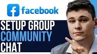 HOW TO SETUP FACEBOOK GROUP COMMUNITY CHAT 2023! (BEST WAY) 2024