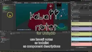 Kawaii Notes for Unity3d