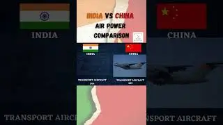 China vs India air power | China vs india comparison | #shorts