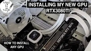 RTX 3080TI Unboxing And Installation (Super Easy) Install Any GPU