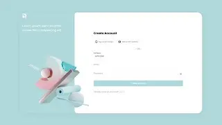 Responsive Full Page Signup Form In HTML, CSS and JavaScript