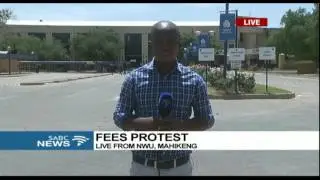 Update on fees protest at North West University