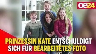 Prinzessin Kate entschuldigt sich für bearbeitetes Foto