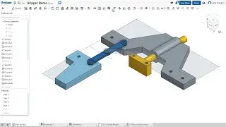 Onshape Project - Robot Gripper - Step 5 - Creating the Actuator