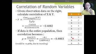 Covariance and Correlation - 04 - Correlation Calculation Examples (Part 1/1)