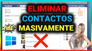 Eliminar amigos masivamente en Facebook👌 2024 🆓 Fácil y Rápido ✅