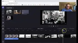 Splitting a Video in Clipchamp