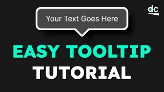 Need To Add Tooltips To Your Website? I'll Show You How With HTML, CSS & JavaScript