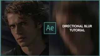 directional blur tutorial | no plugins | after effects