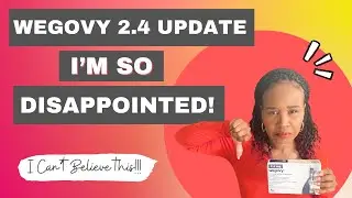 Wegovy 2.4 MG UPDATE | So DISAPPOINTED!! #wegovy #weightlossjourney #sideeffects