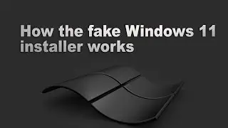 How the fake Windows 11 installer works | Windows 11 virus attack