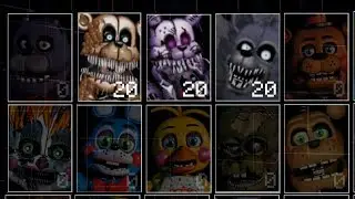 Ultimate Custom Night - Funtime Twisted Animatronics (Mod)