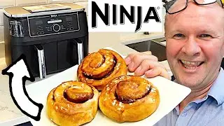 Epic AIR FRYER IKEA Cinnamon Buns for breakfast!