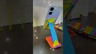 Making phone stand with 3D pen 🤩