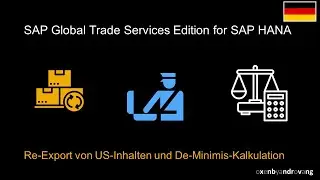 SAP Global Trade Services Edition for SAP HANA  Re-Export von US-Inhalten und De-Minimis-Kalkulation