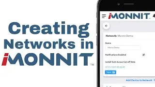 Creating Networks in iMonnit