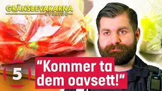 Resenär ger inte sitt tillstånd att få sina varor beslagtagna | Gränsbevakarna Sverige | Kanal 5