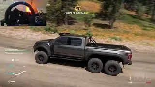 HENNESSEY VELOCIRAPTOR 6x6 - forza horizon 5 - gameplay - Logitech g923