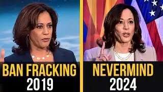 Kamala Harris FLIP FLOPS On Fracking