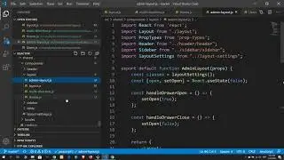 60 Separating Layout And Creating Dashboard Layout React Js | Reactor