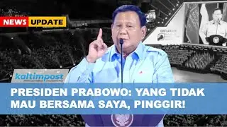 [FULL] Pidato Prabowo di Deklarasi GSN: Tidak Mau Bersama Saya, Pinggir!