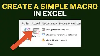 create macros excel | how to create a simple macro in excel | Excel VBA tutorial for beginners